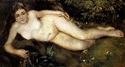 Pierre Renoir Nymph by a Stream oil painting artist